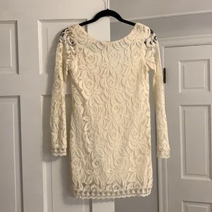 White Lace Nordstrom Dress xs
